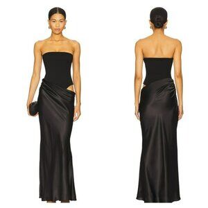 ALL THE WAYS Carrie Maxi Dress in Black